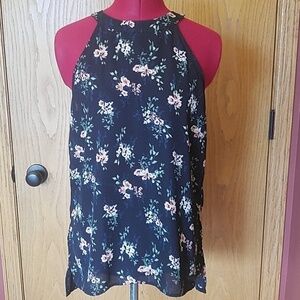 EUC~Paper Crane Floral Tank